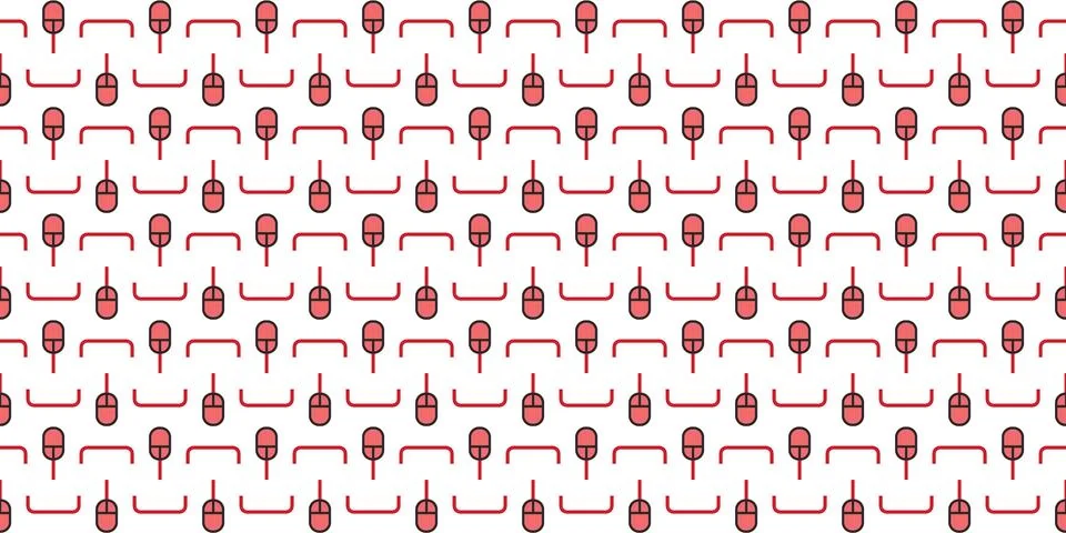 Seamless Pattern geometrical texture, background vector 库存插图