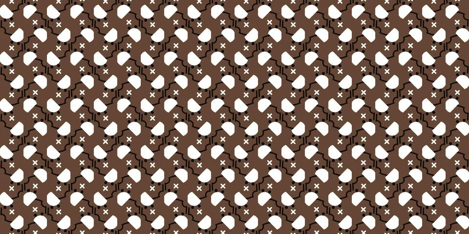 Seamless Pattern geometrical texture, background vector Stock Illustration