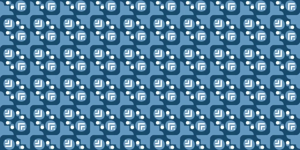 Seamless Pattern geometrical texture, background vector Illustrazione stock