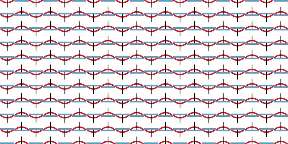 Seamless Pattern geometrical texture, background vector Stockillustratie