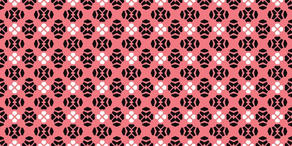 Seamless Pattern geometrical texture, background vector Stock Illustration