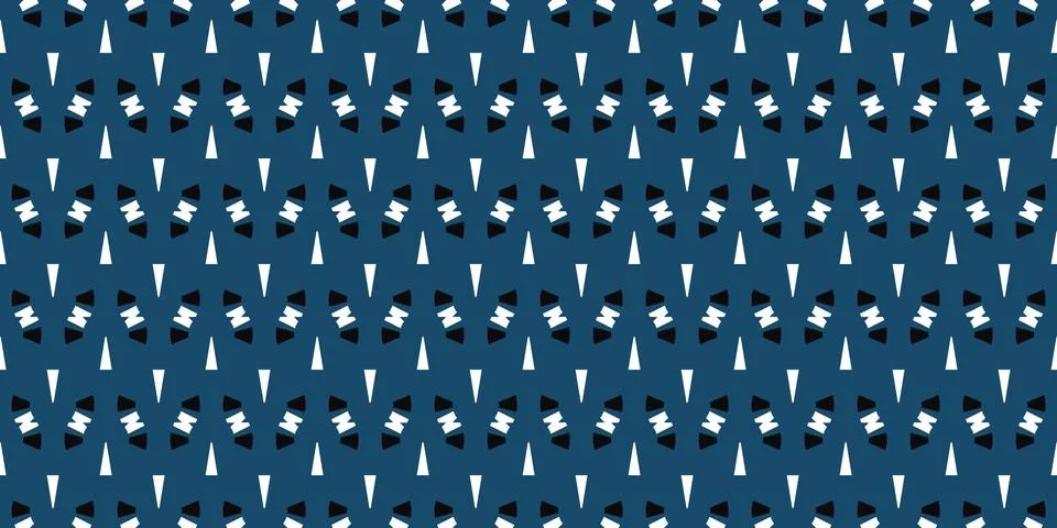 Seamless Pattern geometrical texture, background vector Stock Illustration