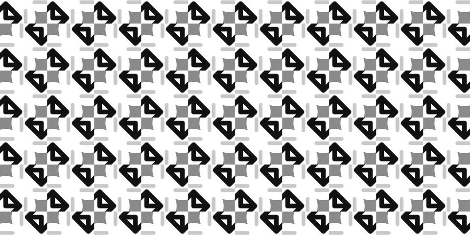 Seamless Pattern geometrical texture, background vector Stock-Illustration
