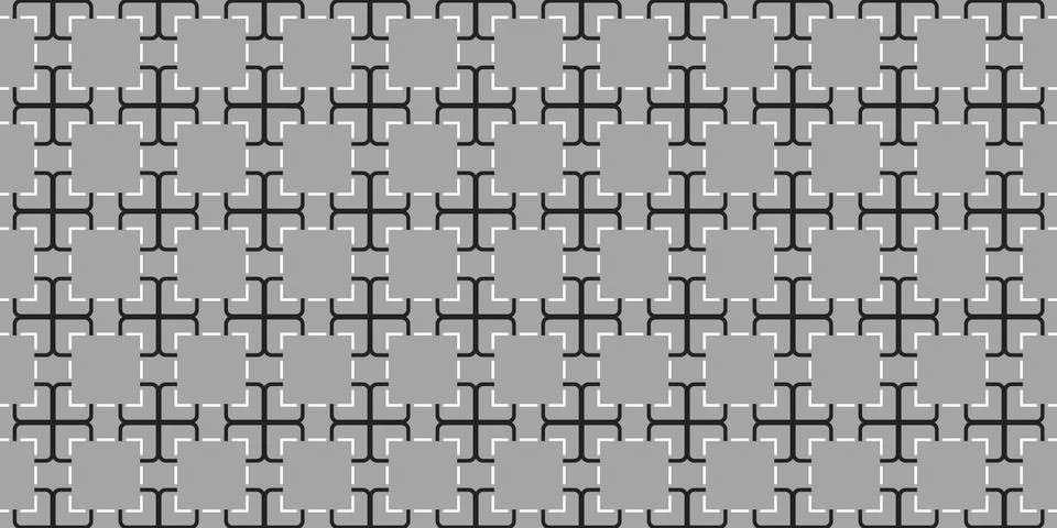 Seamless Pattern geometrical texture, background vector Illustration