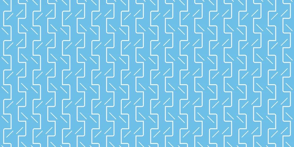 Seamless Pattern geometrical texture, background vector Stock Illustration