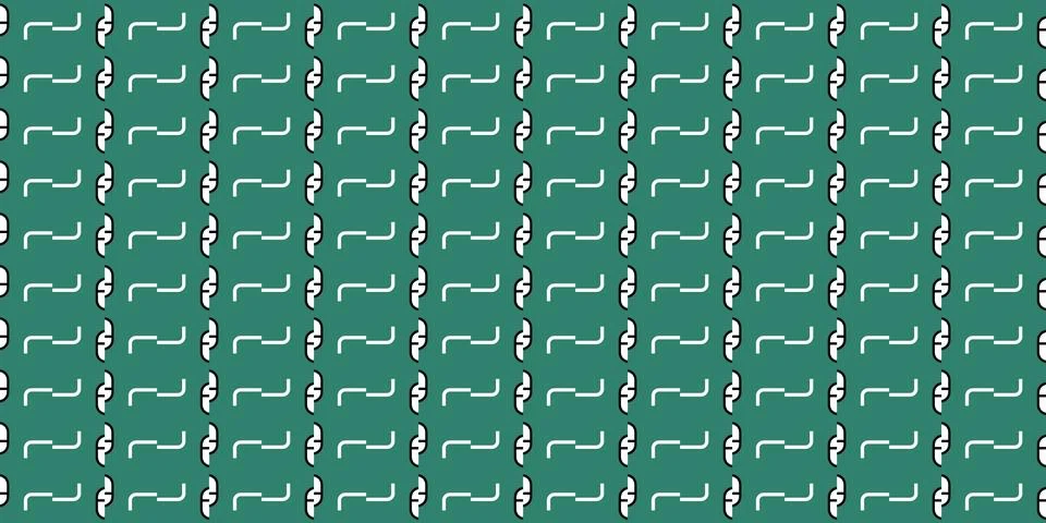 Seamless Pattern geometrical texture, background vector Stock-Illustration