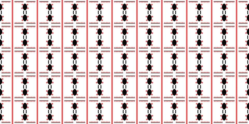 Seamless Pattern geometrical texture, background vector 库存插图