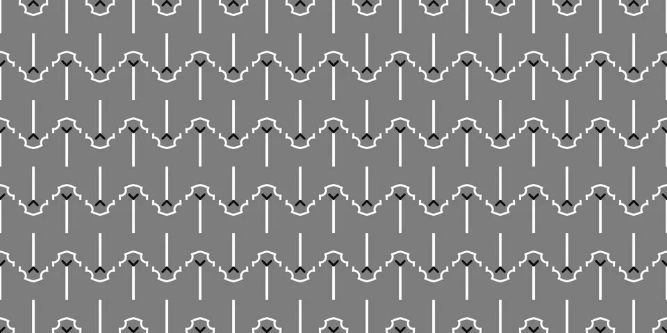 Seamless Pattern geometrical texture, background vector Stock-Illustration