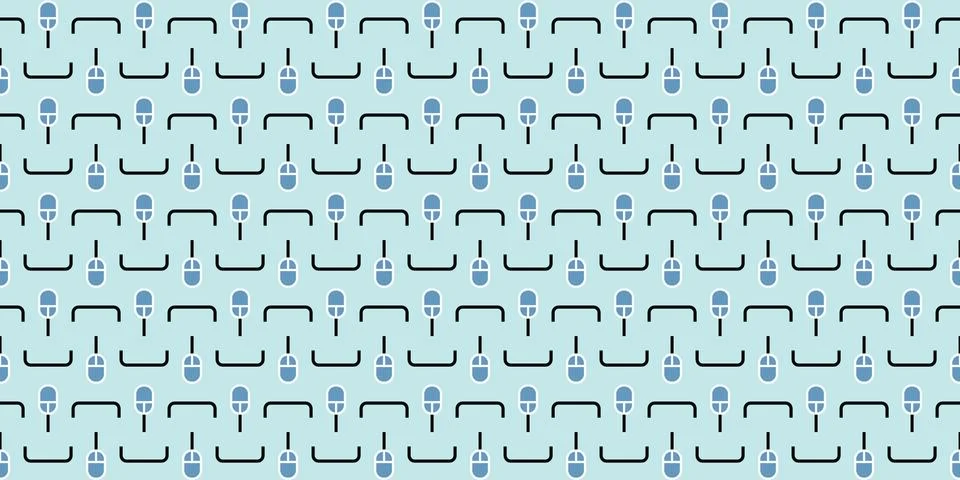 Seamless Pattern geometrical texture, background vector Stock Illustration