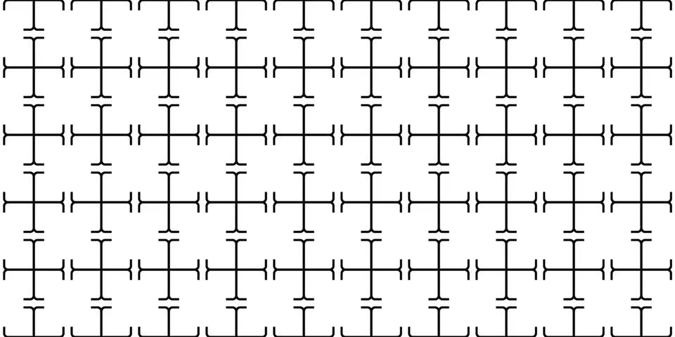 Seamless Pattern geometrical texture, background vector 库存插图