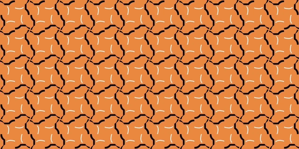 Seamless Pattern geometrical texture, background vector Stock-Illustration