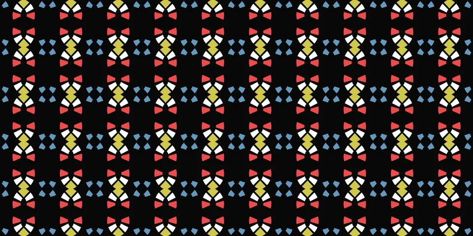 Seamless Pattern geometrical texture, background vector 库存插图