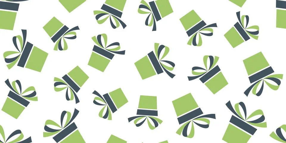 Seamless pattern with gift boxes イラスト素材