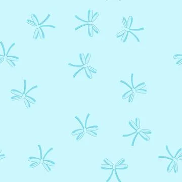 Seamless pattern gift bright bow cartoon vector Stock Illustration