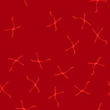 Seamless pattern gift red bow ribbon cartoon vector Stock Illustration
