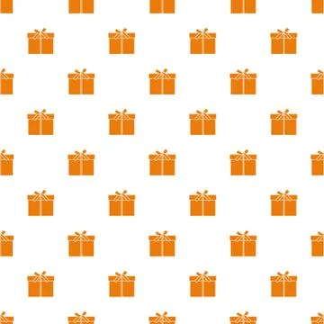 Seamless pattern with gifts boxes. Stock Illustration