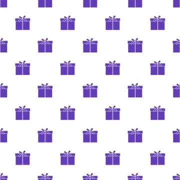 Seamless pattern with gifts boxes. Stock Illustration
