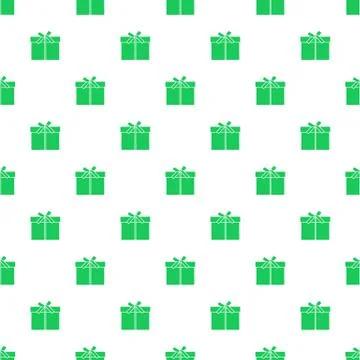 Seamless pattern with gifts boxes. Stock Illustration