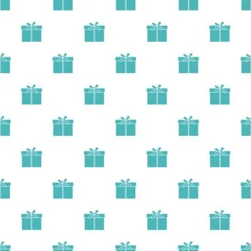 Seamless pattern with gifts boxes. Stock Illustration