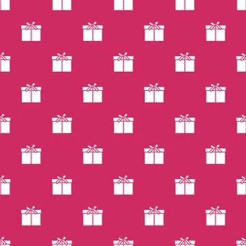 Seamless pattern with gifts boxes. Stock Illustration