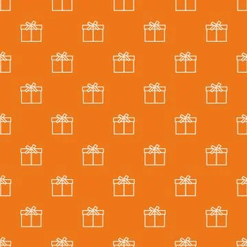 Seamless pattern with gifts boxes. Stock Illustration