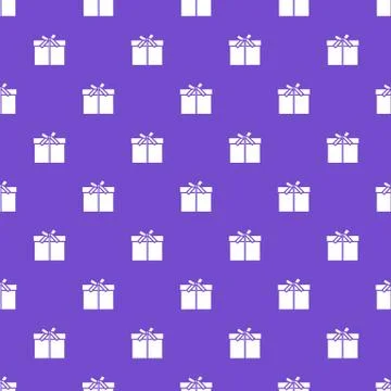 Seamless pattern with gifts boxes. Stock Illustration