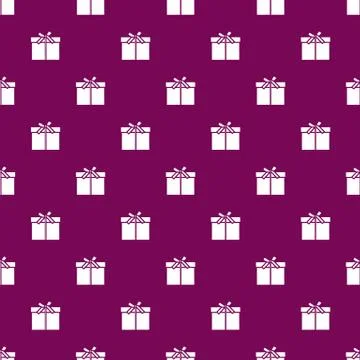 Seamless pattern with gifts boxes. Stock Illustration