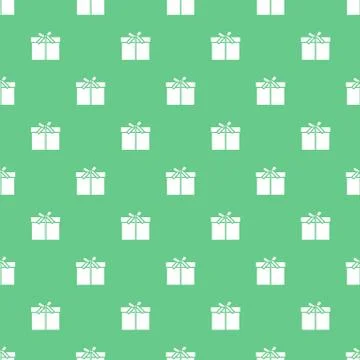 Seamless pattern with gifts boxes. Stock Illustration