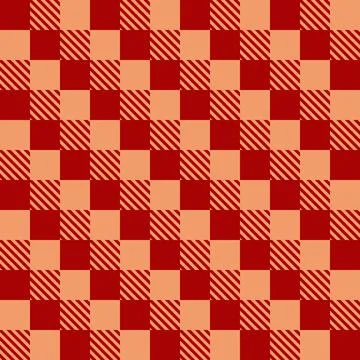 Seamless pattern gingham yellow and brown background  for fabric, wrapping, b 스톡 일러스트