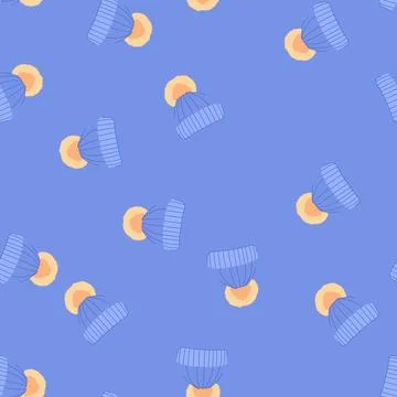 Seamless pattern girl winter hat kid cartoon vector 스톡 일러스트
