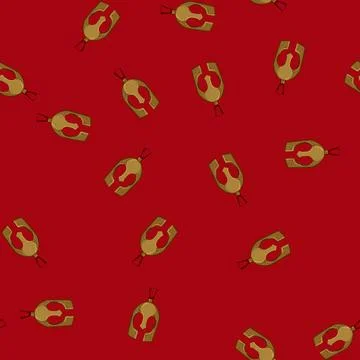 Seamless pattern gladiator spartan helmet cartoon vector Stock Illustration