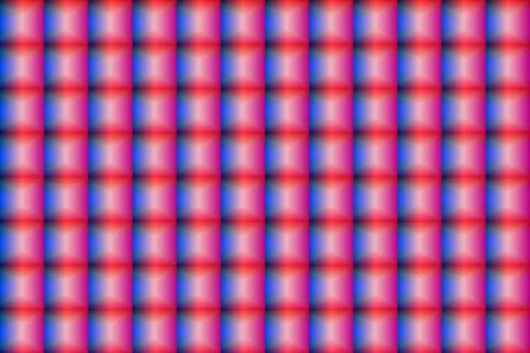 Seamless pattern of glass convex mosaic, volumetric checkers, glass blocks Stock Illustration