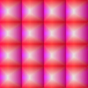 Seamless pattern of glass convex mosaic, volumetric checkers, glass blocks Stock Illustration