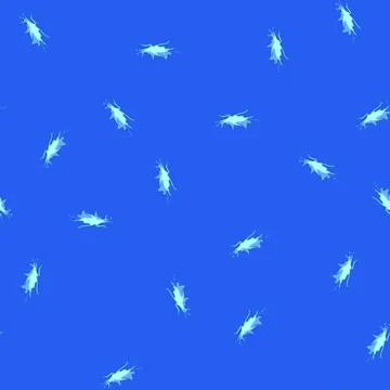 Seamless pattern glass ground crack cartoon vector Illustrazione stock