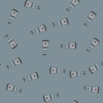 Seamless pattern glass juicer kitchen cartoon vector Stockillustratie