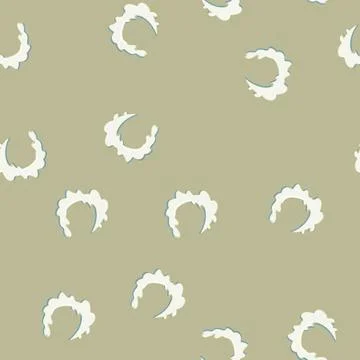 Seamless pattern glass milk splash cartoon vector 스톡 일러스트