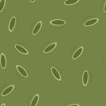 Seamless pattern glass sauce dipping bowl cartoon vector Stock Illustration