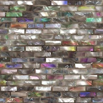 Seamless  pattern  of glossy brick wall Illustrazione stock