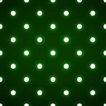 Seamless pattern with glowing circles. Neon geometric background. Vector il.. Stock Illustration