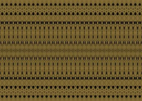 Seamless pattern gold black Stock Illustration