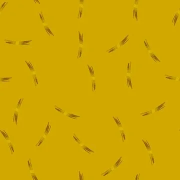 Seamless pattern Gold brush stroke vector with textured effect 스톡 일러스트