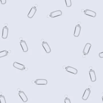 Seamless pattern gold clasp jewelry cartoon vector イラスト素材