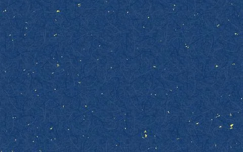 Seamless pattern of gold leaf on navy blue washi paper. Vector file has pat.. 스톡 일러스트