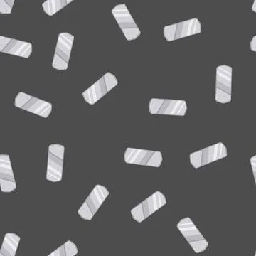 Seamless pattern gold metal game button cartoon vector イラスト素材