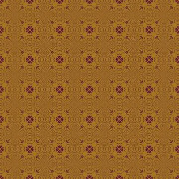 Seamless pattern gold purple Stock Illustration