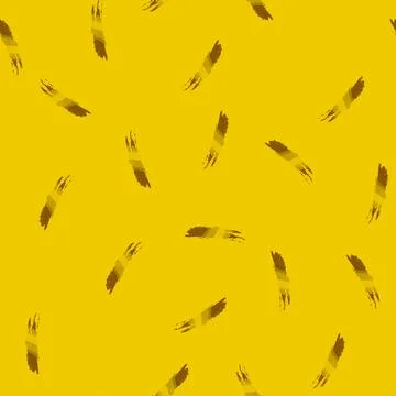 Seamless pattern Gold scratch texture brush stroke design element 스톡 일러스트