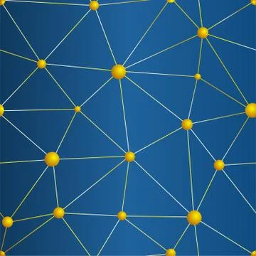 Seamless pattern with golden circles. Vector Illustrazione stock