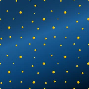 Seamless pattern with golden circles. Vector Illustrazione stock