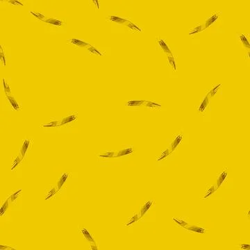 Seamless pattern Golden paint stroke texture abstract creative design Illustrazione stock