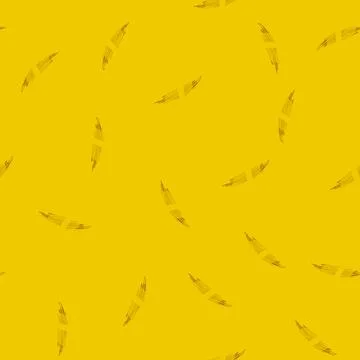 Seamless pattern Golden scribbled lines creating abstract texture background Stock Illustration